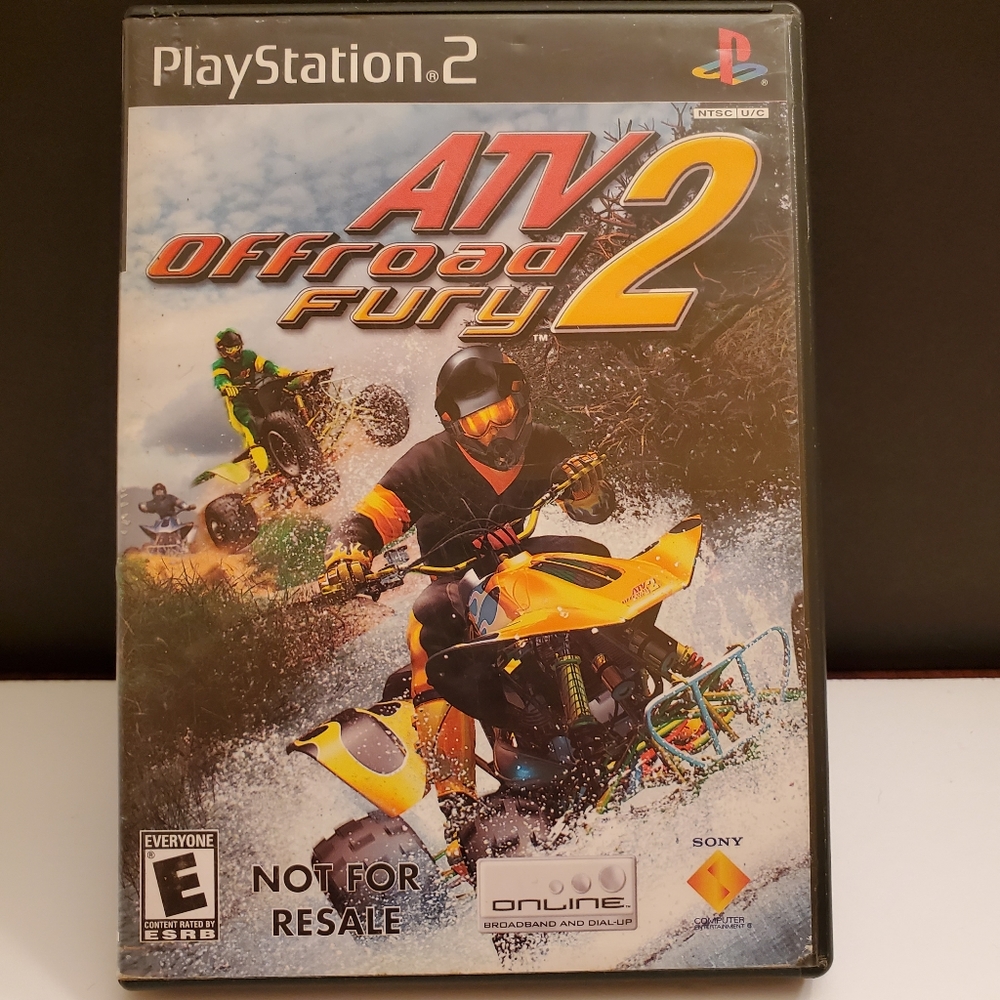 Playstation 2 game ATV Offroad Fury 2